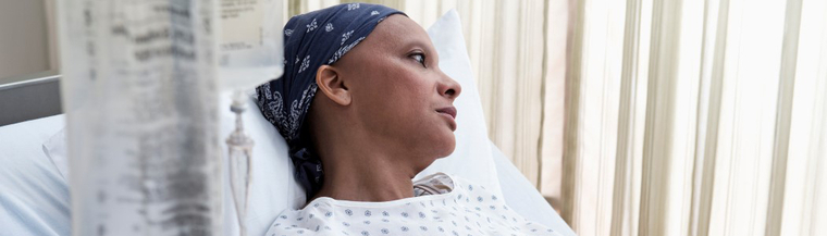 Chemotherapy treatment patient. Chemotherapy treatment patient.