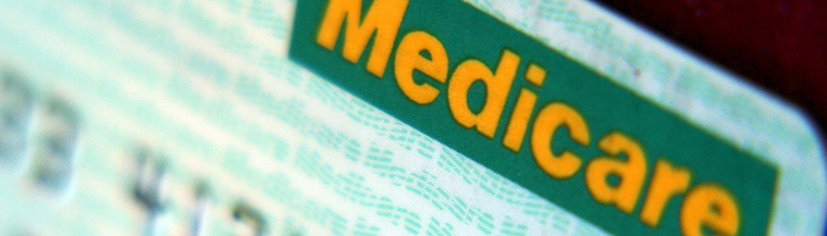 Close up image of medicare card Close up image of medicare card