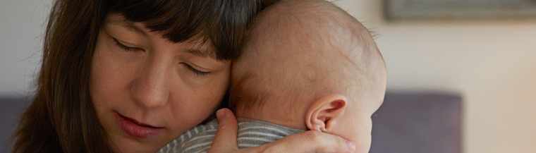 Mother and her baby - Postnatal depression Mother and her baby - Postnatal depression