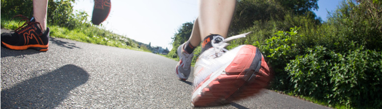 Running or jogging can be an enjoyable way to build up your fitness. Running or jogging can be an enjoyable way to build up your fitness.