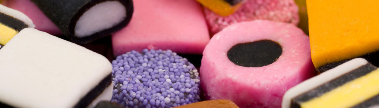 Photo of liquorice all sorts. Photo of liquorice all sorts.