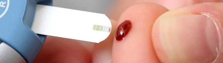 Testing of blood glucose levels Testing of blood glucose levels