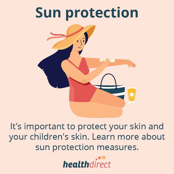 It's important to protect you and your children's skin. Learn more about sun protection measures.