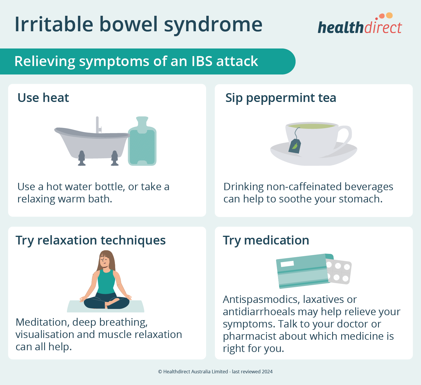 Tips on how to deal with the symptoms of IBS