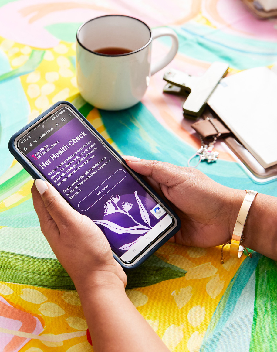 Women can now find out which health checks they need in minutes thanks to Her Health Check, a new digital tool from Jean Hailes for Women's Health.