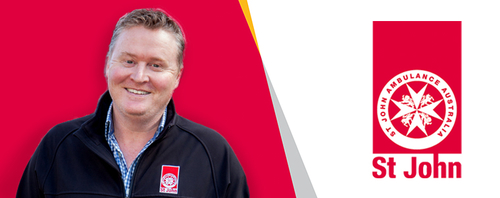 Brendan Maher, CEO of St John Ambulance Australia