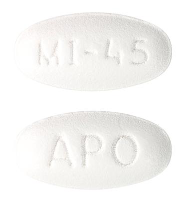 view of Mirtazapine (Apo)