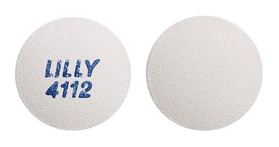 view of Olanzapine (Lilly)