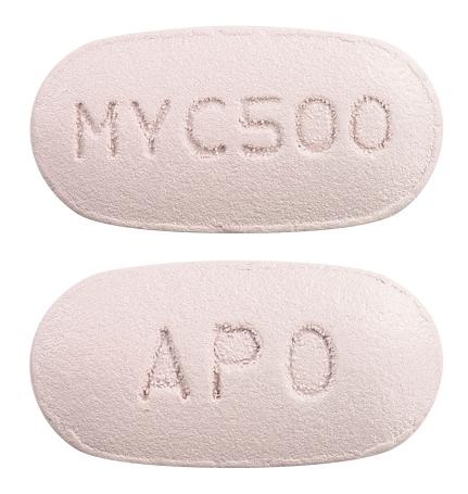 view of Mycophenolate Mofetil (Apo)