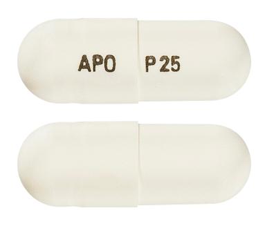 view of Pregabalin (Apo)