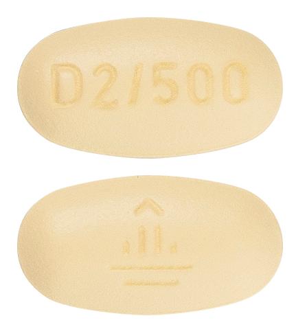 view of Trajentamet 2.5 mg/500 mg