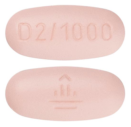 view of Trajentamet 2.5 mg/1000 mg