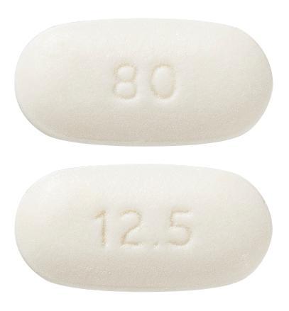 view of Telmisartan/HCT 80 mg/12.5 mg (Sandoz)