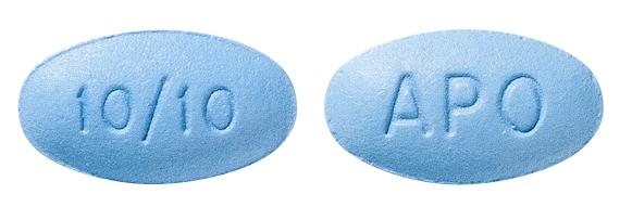 view of Amlodipine/Atorvastatin 10/10 (Apo)