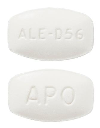 view of Alendronate Plus D3 70 mg/140 microgram (Apo)
