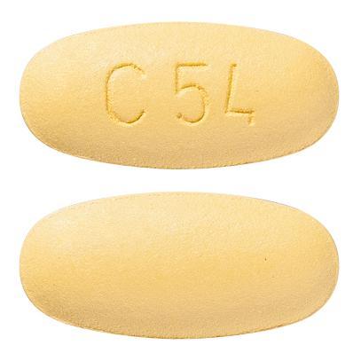 view of Olmesartan/Amlodipine HCT 40/5/25 (MYL)